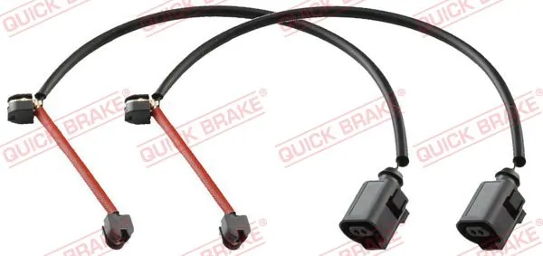 Warning Contact, brake pad wear